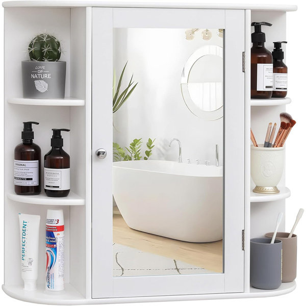 Lark Manor Bathroom Wall with Mirror,Medicine with 2
